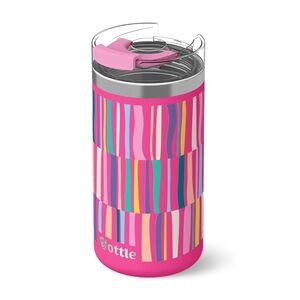 ot t le Pink Stripe Insulated Tumbler